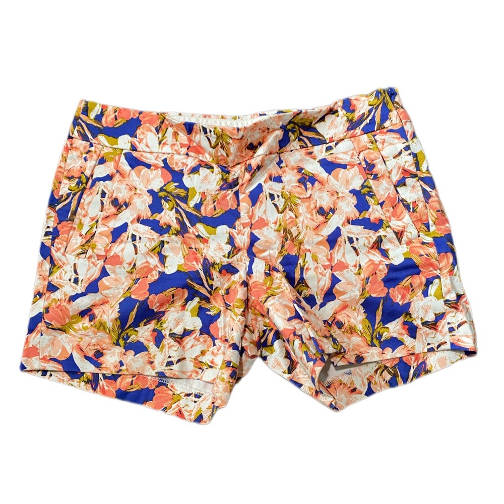 J Crew Shorts, Size 4 Stretch, Floral
